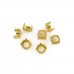 DZ 3001 round shape metal claw open Settings with 4 holes